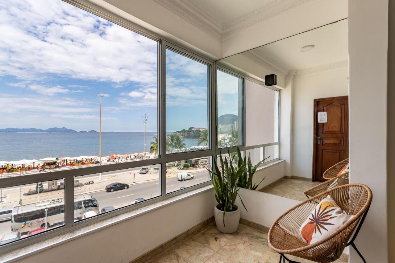 Sofisticado Em Copacabana - Vista Para Praia - A403 Z3 Apartment Rio de Janeiro Exterior photo
